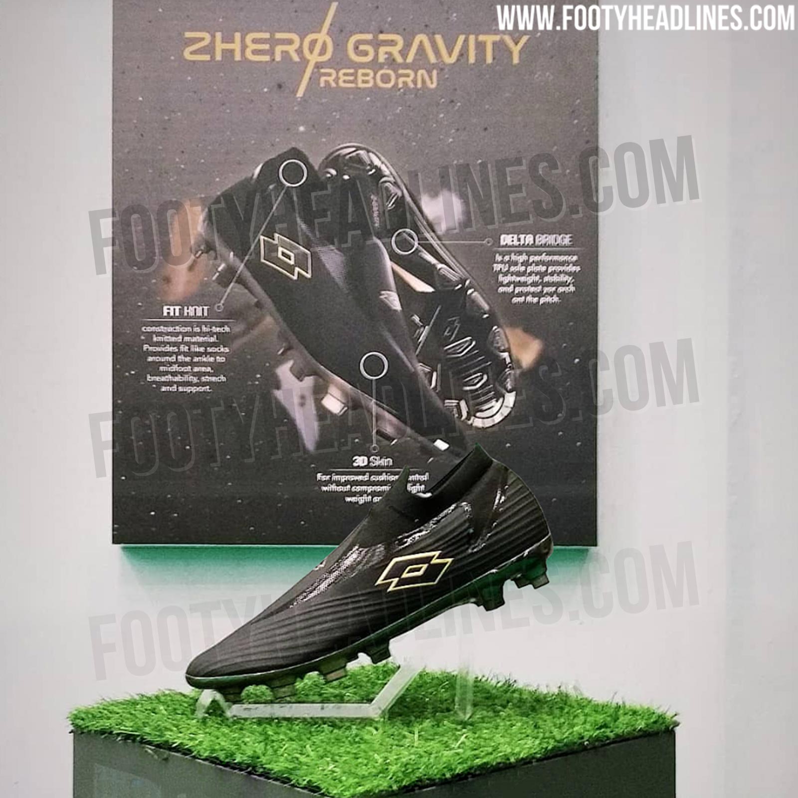 Laceless sock 2025 football boots